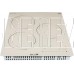 ELTRONIC (88-34) 3 конфорки индукционная бежевый