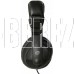 OKLICK Наушники мониторные Оклик HP-M211V 1.8м черный проводные оголовье (HP-M211VB)
