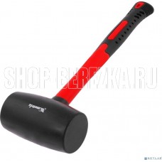 MATRIX Киянка резиновая, 910 г, черная резина, фибергласовая рукоятка 11194