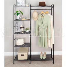 ЗМИ Гардеробная система Валенсия 1 (VALENCIA 1 clothes rack) (Черный) ГСВ1 Ч