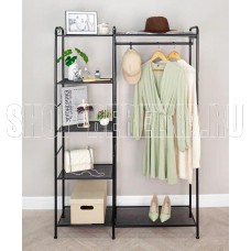 ЗМИ Гардеробная система Валенсия 1 (VALENCIA 1 clothes rack) (Черный) ГСВ1 Ч