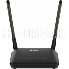 D-LINK DIR-620S/RU/B1A N300 10/100BASE-TX черный