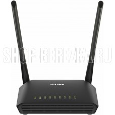 D-LINK DIR-620S/RU/B1A N300 10/100BASE-TX черный