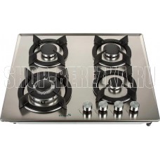 ELTRONIC (33-14) 4 конфорки, нержавеющая сталь