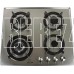 ELTRONIC (33-14) 4 конфорки, нержавеющая сталь
