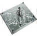 ELTRONIC (33-14) 4 конфорки, нержавеющая сталь