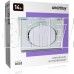 SMARTBUY ( SBL-25SL-GX53) GX53 зеркальный/серебро прямой край
