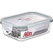 HITT Контейнер для продуктов 0,63л герметичный, стеклянный, жаропрочный H241033/К О8162