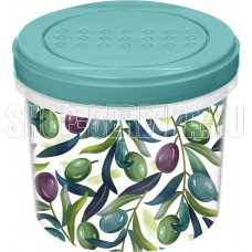 HOMVER Asti Delicate с завинчивающейся крышкой 0,7л с декором (зеленый) 221158818/05