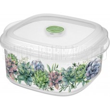 HOMVER Bergamo Botanica для СВЧ 2,5л с клапаном с декором (бесцветный) 221199801/00