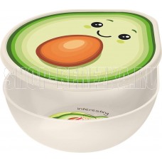 HOMVER Avocado 0,4л с декором (светло-бежевый) 221155525/01