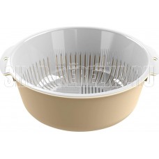 HOMVER Bergamo круглая (бежевый) 221118327/01