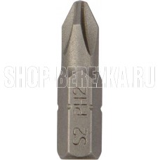 KRANZ (KR-92-0414-1) Бита для шуруповертаPH2х25 мм (2 шт./уп.)