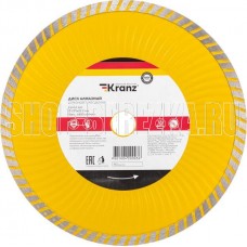 KRANZ (KR-90-0135) Диск алмазный отрезной Turbo волна 230x22,2x2,4x10мм