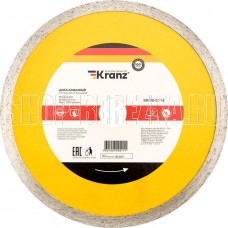 KRANZ (KR-90-0114) Диск алмазный отрезной сплошной 200x25,4/22,2x2x10мм