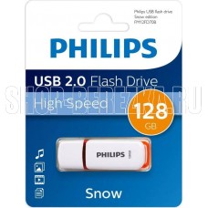 PHILIPS 128Gb SNOW2.0 Белый/Коричневый (FM12FD70B/97)