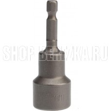 KRANZ (KR-92-0405) Ключ-насадка 17х65 мм, 1/4 магнитная (упак. 5 шт.)
