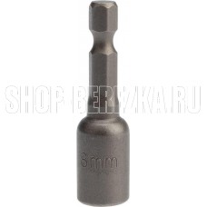 KRANZ (KR-92-0401) Ключ-насадка 8х48 мм, 1/4 магнитная (упак. 20 шт.)