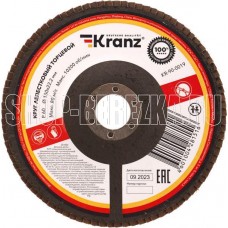 KRANZ (KR-90-0019) Круг лепестковый торцевой, P60, 150х22,2мм