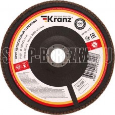KRANZ (KR-90-0022) Круг лепестковый торцевой, P60, 180х22,2мм