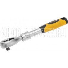 KRANZ (KR-12-8413) Ключ телескопический трещоточный 1/4, 162-210мм, CrV, двухкомпонентная рукоятка KRANZ (KR-12-8413) Ключ телескопический трещоточный 1/4, 162-210мм, CrV, двухкомпонентная рукоятка