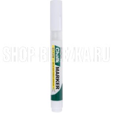 MUNHWA (08-7005) Маркер меловой Chalk Marker 3мм, спиртовая основа, белый