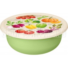 HOMVER Modena Greenery 3,2л с крышкой с декором (салатовый) 221141020/04