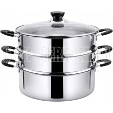 POMIDORO POMI D'ORO P630100 Vapore Мантоварка-пароварка, 24см.