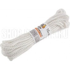 РЫЖИЙ КОТ Шнур вязаный хозяйственный белый d3 мм 10 м (007436)
