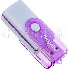 PERFEO (PF С3787) SD/MMC+Micro SD+MS+M2, (PF-VI-R020 Purple) фиолетовый