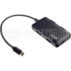 PERFEO (PF D0802) USB C-HUB 4 Port, (PF-H046 Black) чёрный