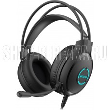 A4TECH Наушники с микрофоном Fstyler FH300U черный 2м мониторные USB оголовье (FH300U BLACK)