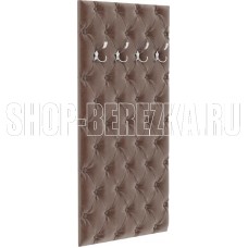 BONMEBEL Дения Вешалка с крючками ТК Коричневая (2 кор.)