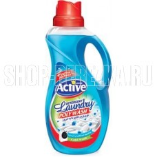 ACTIVE Гель-концентрат для стирки белья универсальный Свежесть моря Poly Wash 1500 мл. 511601401