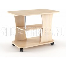 BONMEBEL Стол журнальный тип 2 дуб молочный (1 кор.)