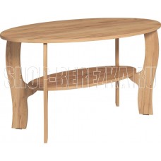 BONMEBEL Стол журнальный тип 6 дуб крафт золотой (1 кор.)
