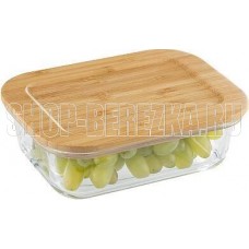 LEONORD Контейнер BAMBU, объем: 600 мл прямоугольный (106022)