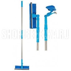 РЫЖИЙ КОТ Стекломой WS-09 с насадкой из микрофибры (006872)