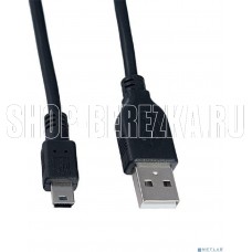 PERFEO Кабель USB2.0 A вилка - Mini USB вилка, длина 0,5 м. (U4304)