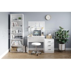 НК-МЕБЕЛЬ ЛОФТ комод 420 с 3-мя ящиками Белый 72230009 (1 кор.) НК-МЕБЕЛЬ ЛОФТ комод 420 с 3-мя ящиками Белый 72230009 (1 кор.)