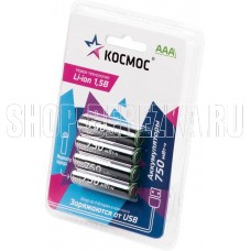 КОСМОС KOCR03Li750mWh4BL черный