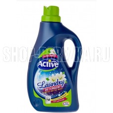 ACTIVE Гель-концентрат для стирки белья универсальный Clean Breeze Альпийские луга, 2500 мл, Green (511601121)