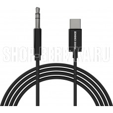 MORE CHOICE (4610196409844) UK28a AUX 3.5mm Type-C 1м Black