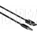 MORE CHOICE (4610196409844) UK28a AUX 3.5mm Type-C 1м Black