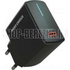 MORE CHOICE (4610196409936) NC60 1USB-C 3.0A PD 20W быстрая зарядка Black