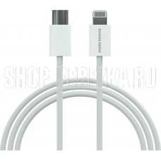 MORE CHOICE (4620202550408) K73i USB 3.0A PD 20W для Lighting 8-pin Type-C - нейлон 1м White