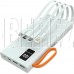 MORE CHOICE (4620202550545) PB22-10 с кабелем 2USB 2.1A - 10000mAh белый