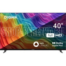 DIGMA DM-LED40SBB33 FHD SMART TV Яндекс