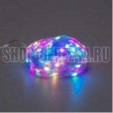 NEON-NIGHT (245-019) Умная гирлянда Роса с крупными каплями 10м 100 LED RGB мягкий прозрачный провод IP20 USB NEON-NIGHT (245-019) Умная гирлянда Роса с крупными каплями 10м 100 LED RGB мягкий прозрачный провод IP20 USB