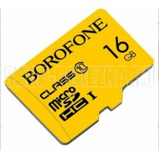 BOROFONE (6931474701220) 16GB Micro-SD Class 10 Yellow